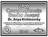 Vitals Compassionate Doctor Award