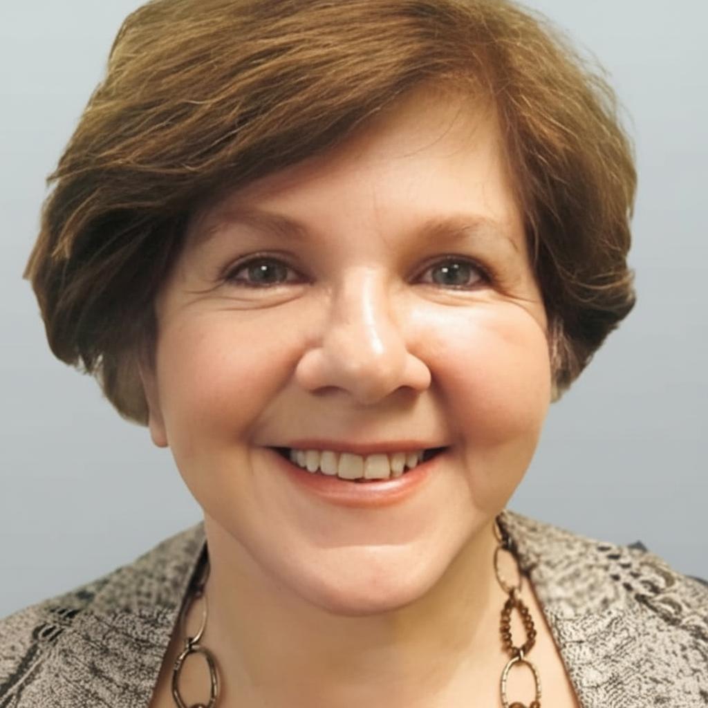 After photo of a facelift patient with a visibly tighter jawline and refreshed appearance