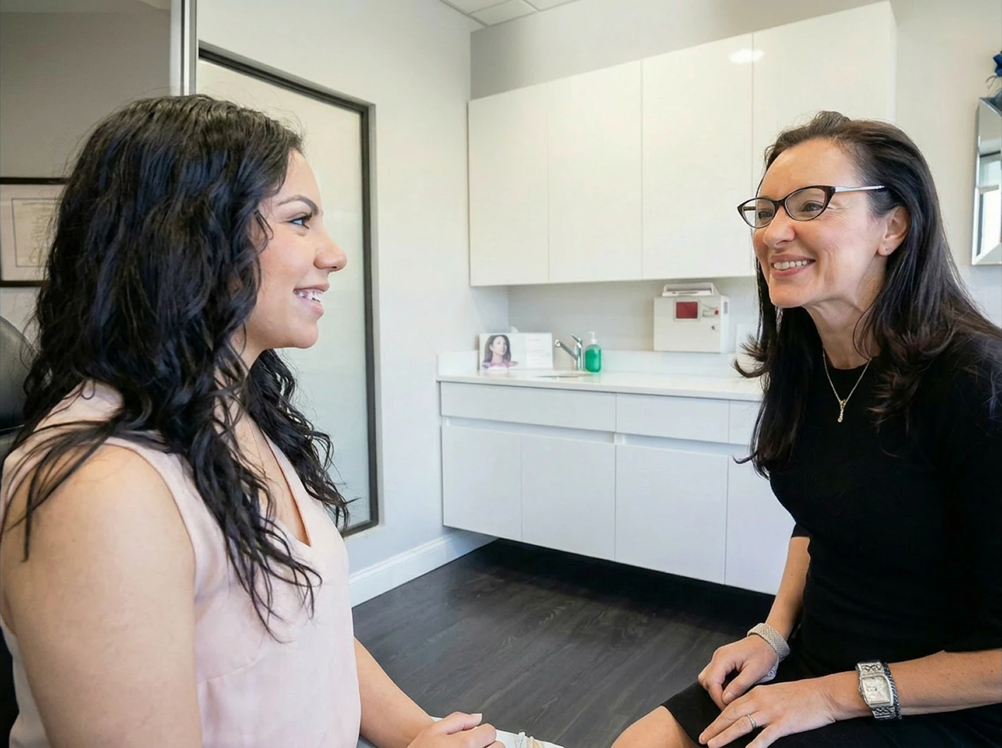 Anya Kishinevsky, MD and patient
