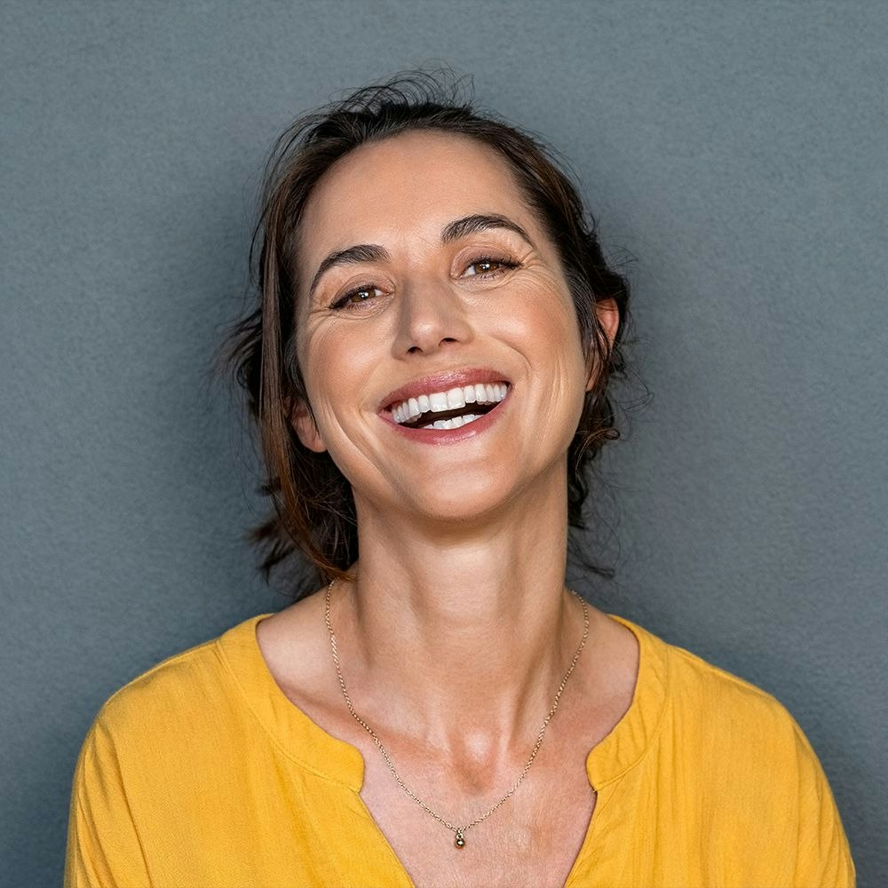 Smiling woman