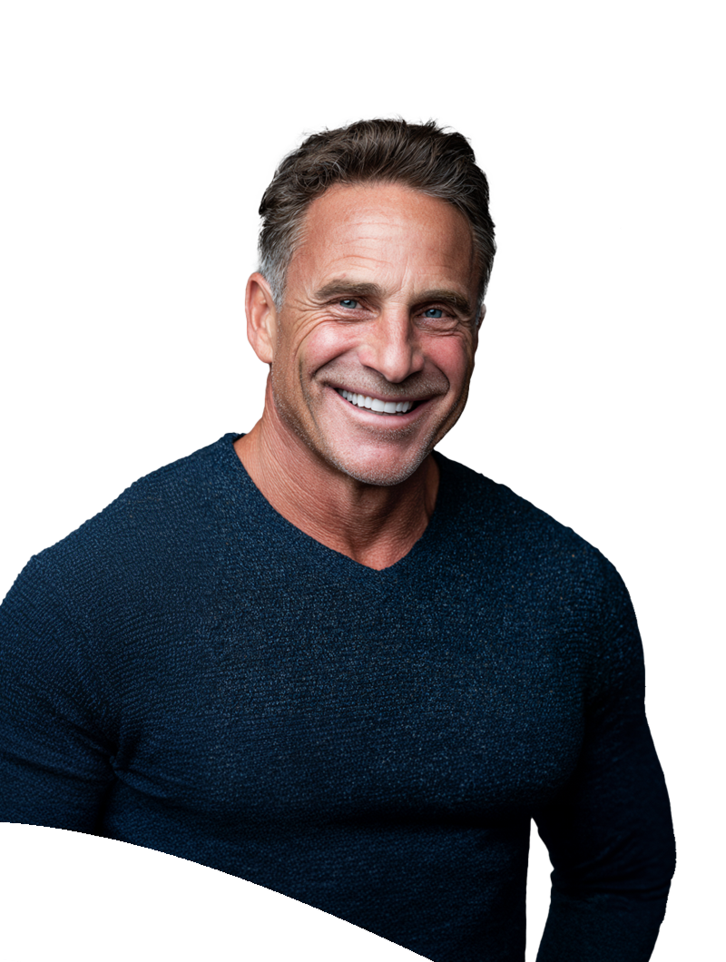 smiling middle-aged man
