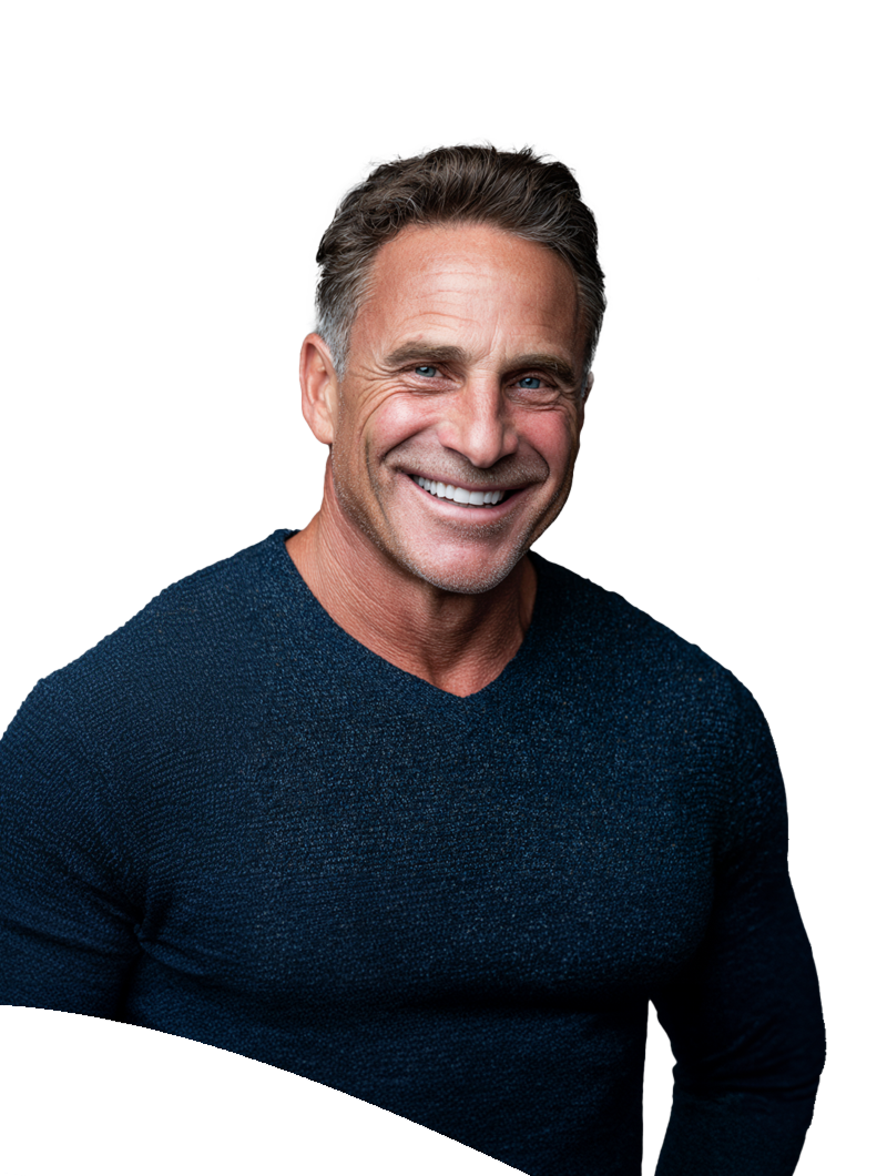 smiling middle-aged man