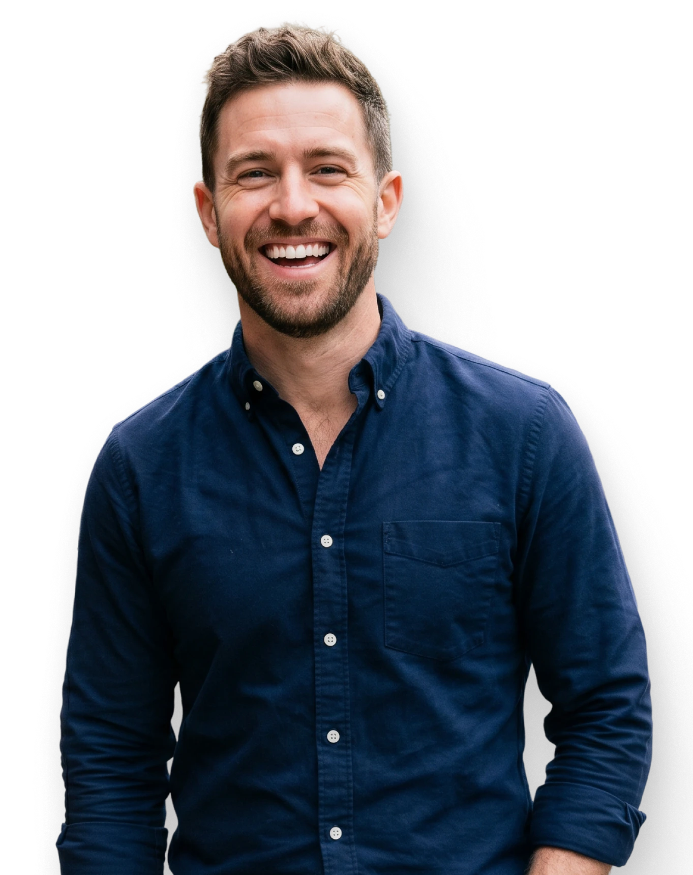 smiling man