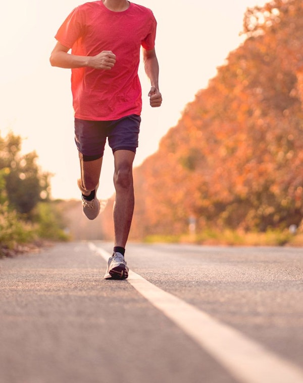 Man exercising