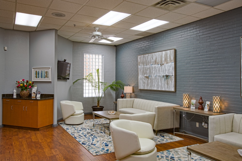 Plastic Surgery & Dermatology Associates office interior