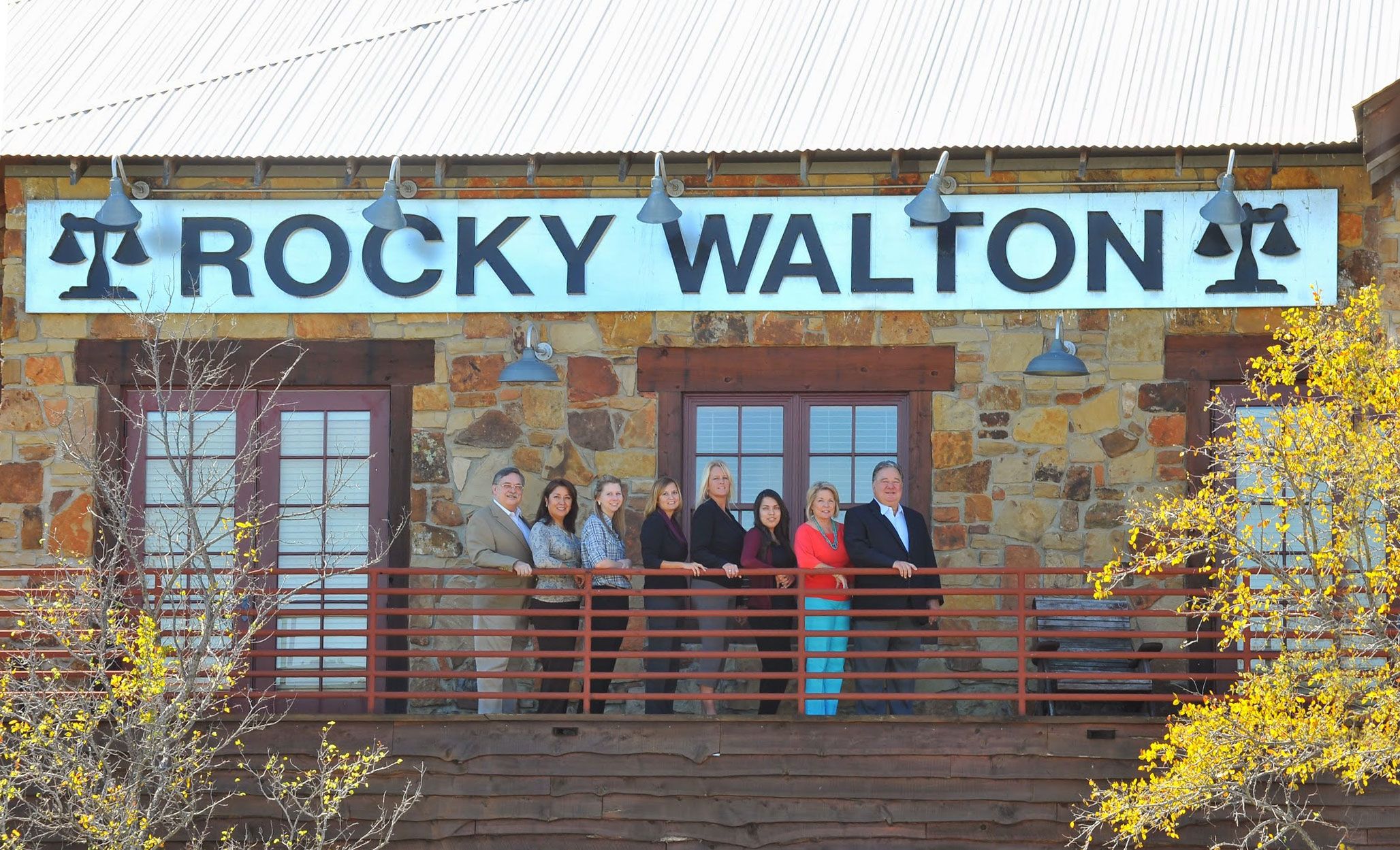Rocky Walton and his team