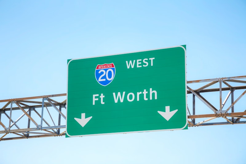 Interstate 20 West Ft Worth