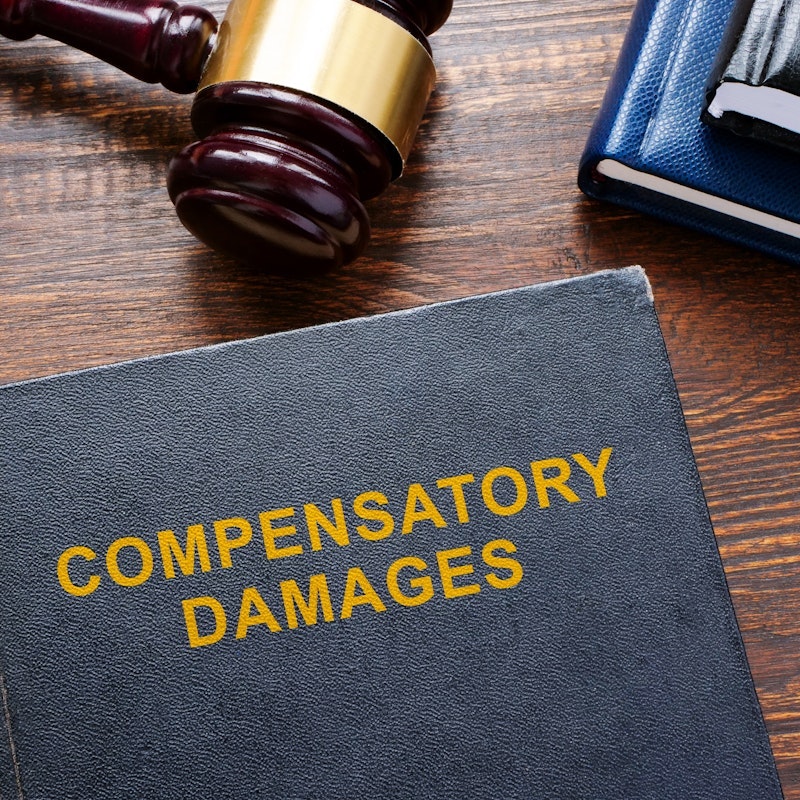 Law book that says compensatory damages
