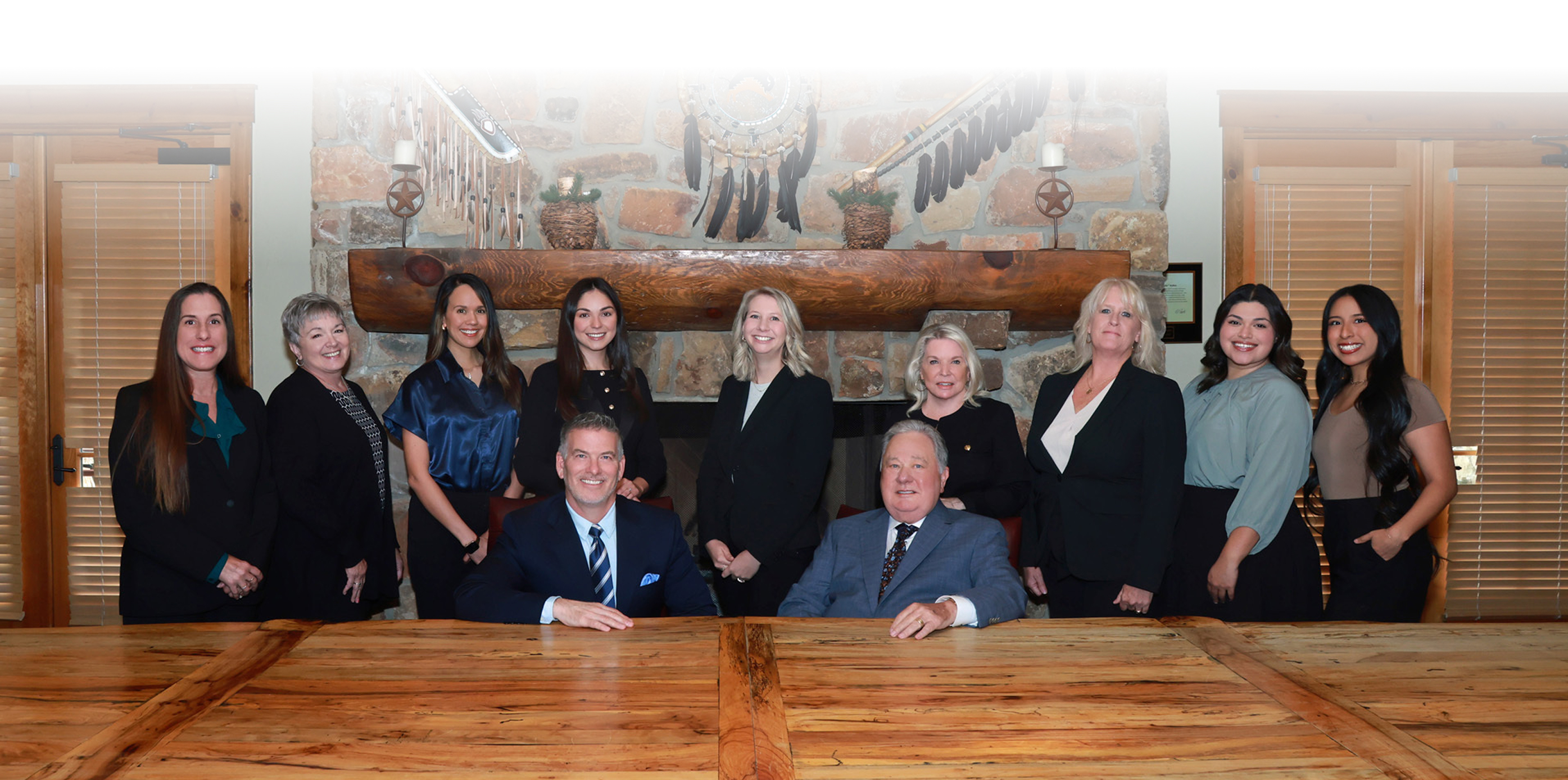 Team at Rocky Walton's firm