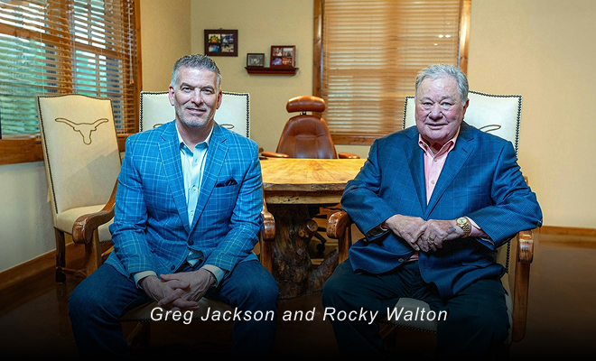 Greg Jackson and Rocky Walton