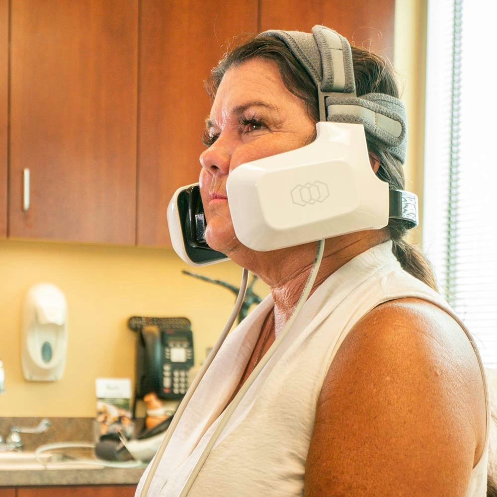 Woman wearing InMode technology