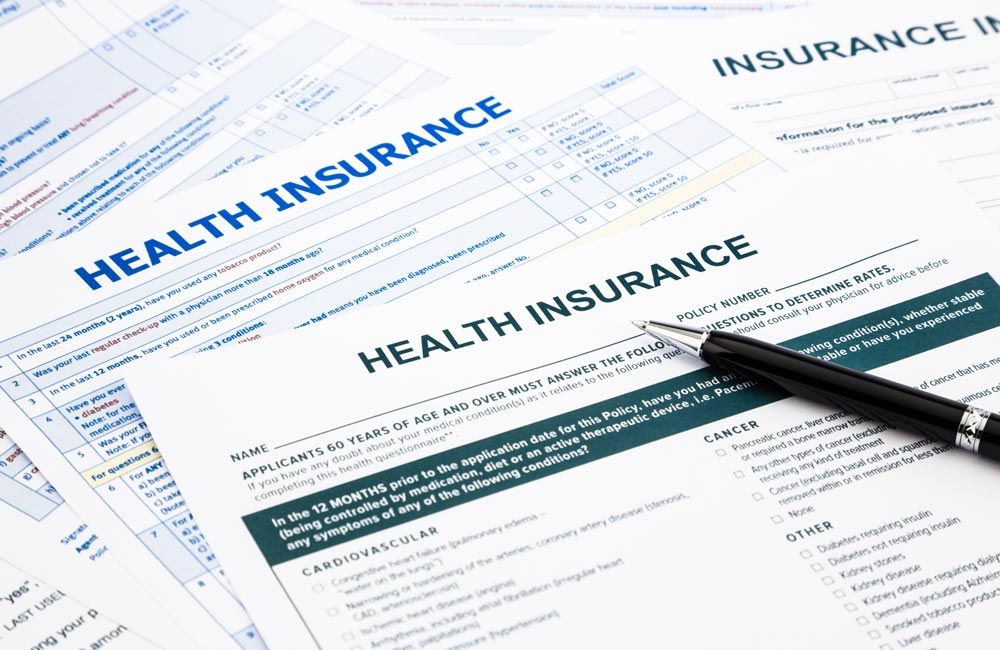 Insurance paperwork
