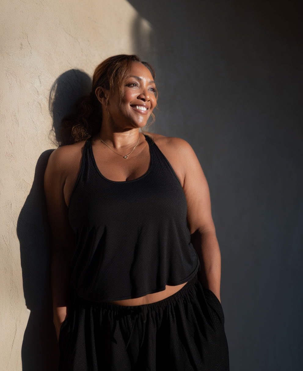 smiling woman