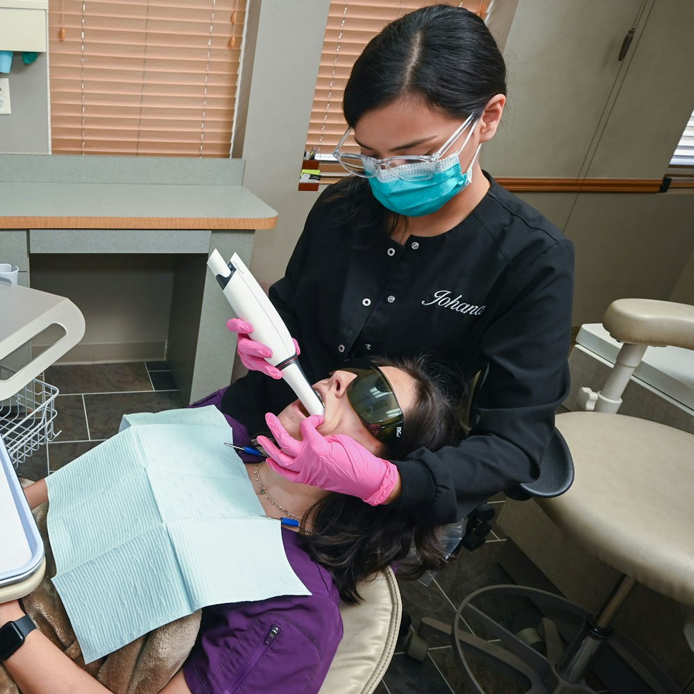 intraoral camera scan