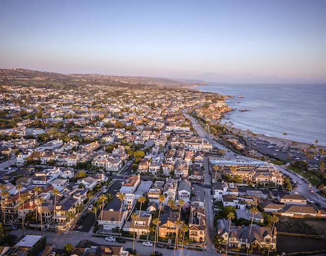 Huntington Beach Aerial view