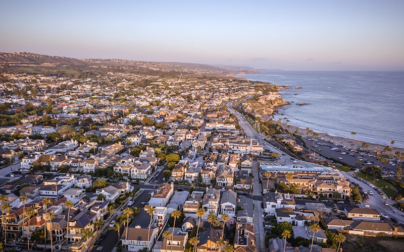 Huntington Beach Aerial view