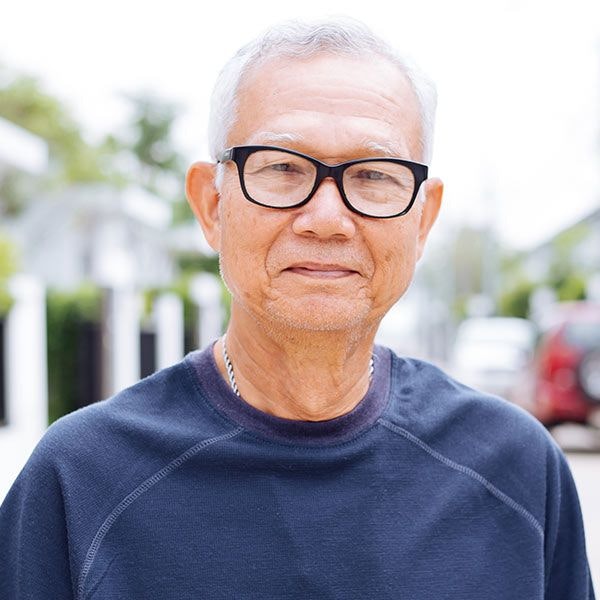 Older Japanese man
