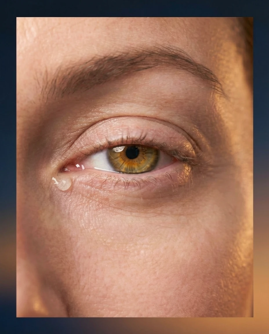 Eye with stinging sensation