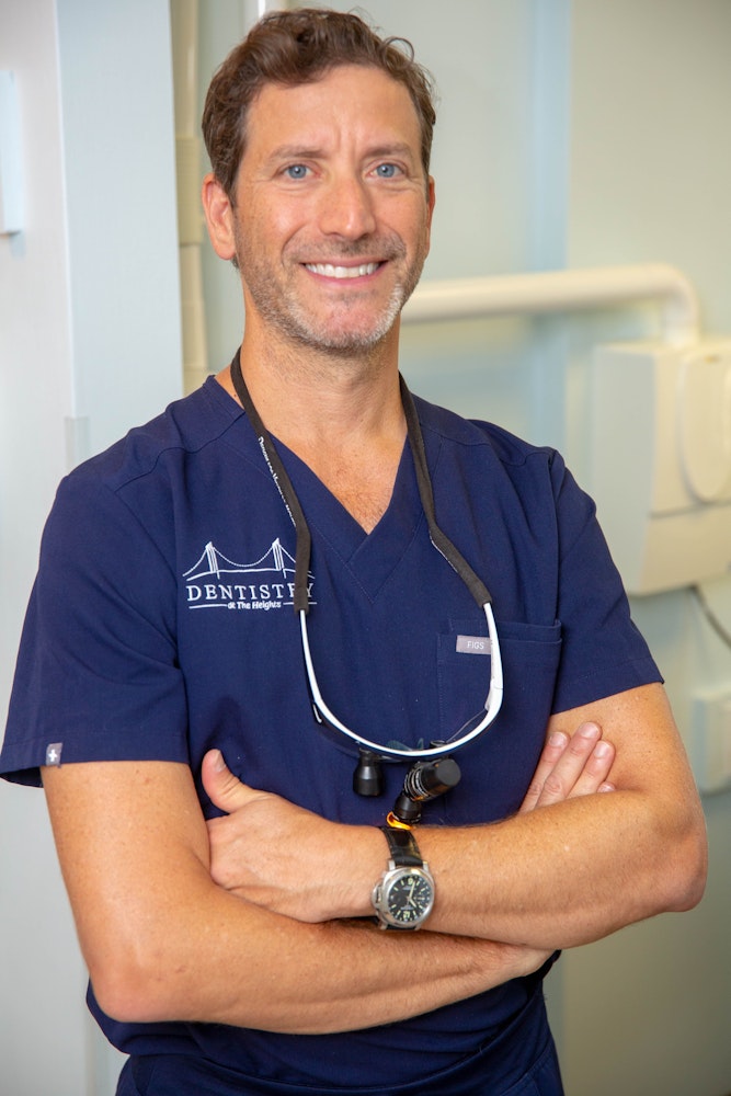 DR. TROTTER IN HIS OFFICE