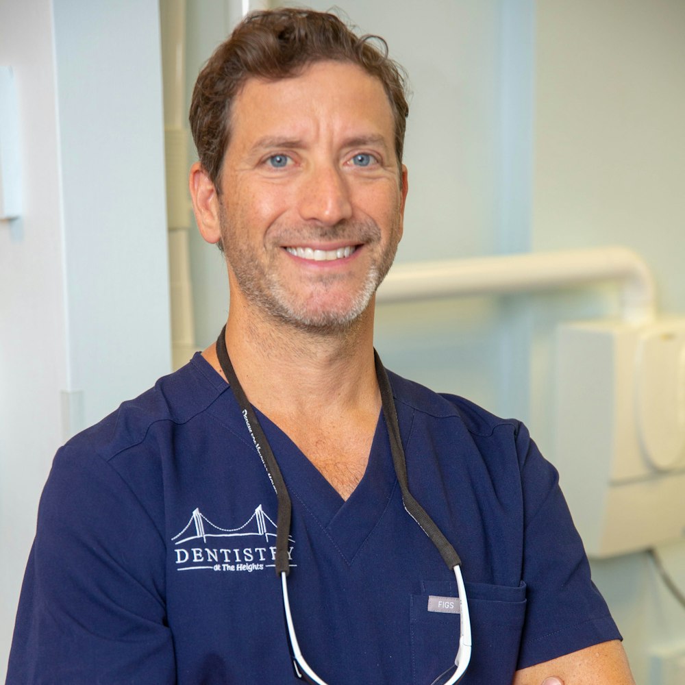 DR. TROTTER IN HIS OFFICE