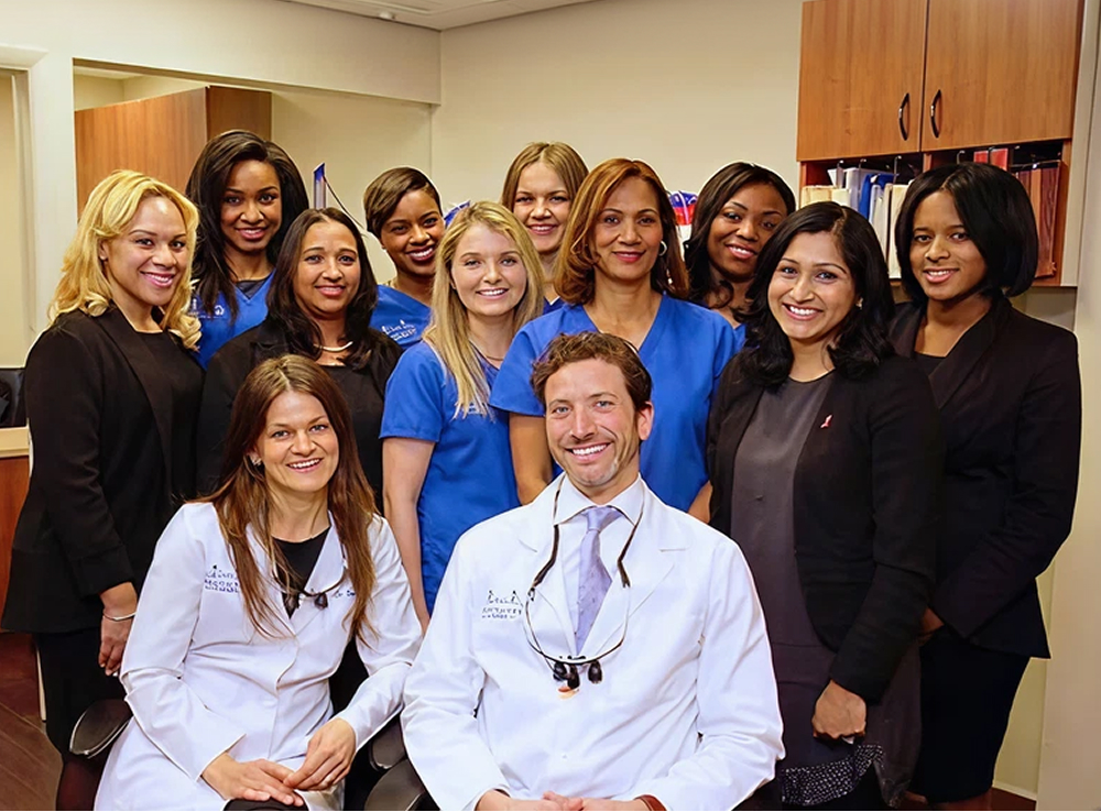 real photo of Dentistry at the Heights dental team