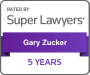 Rated by Super Lawyers Gary Zucker 5 years