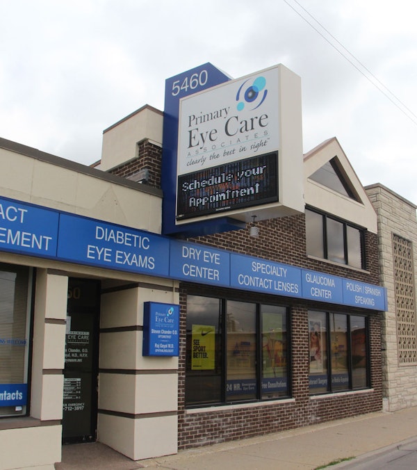 exterior of our office