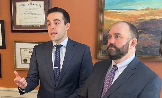 Lawyers working at Cochran and Douglas