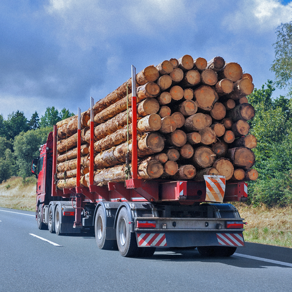 a close up of a person walking alongside a truck