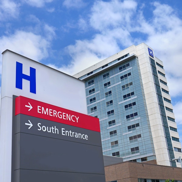 Hospital sign
