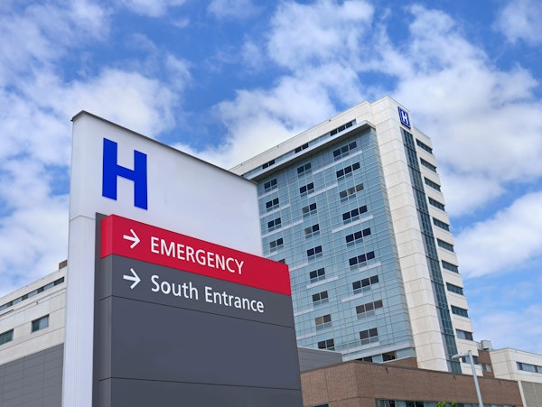 Hospital sign