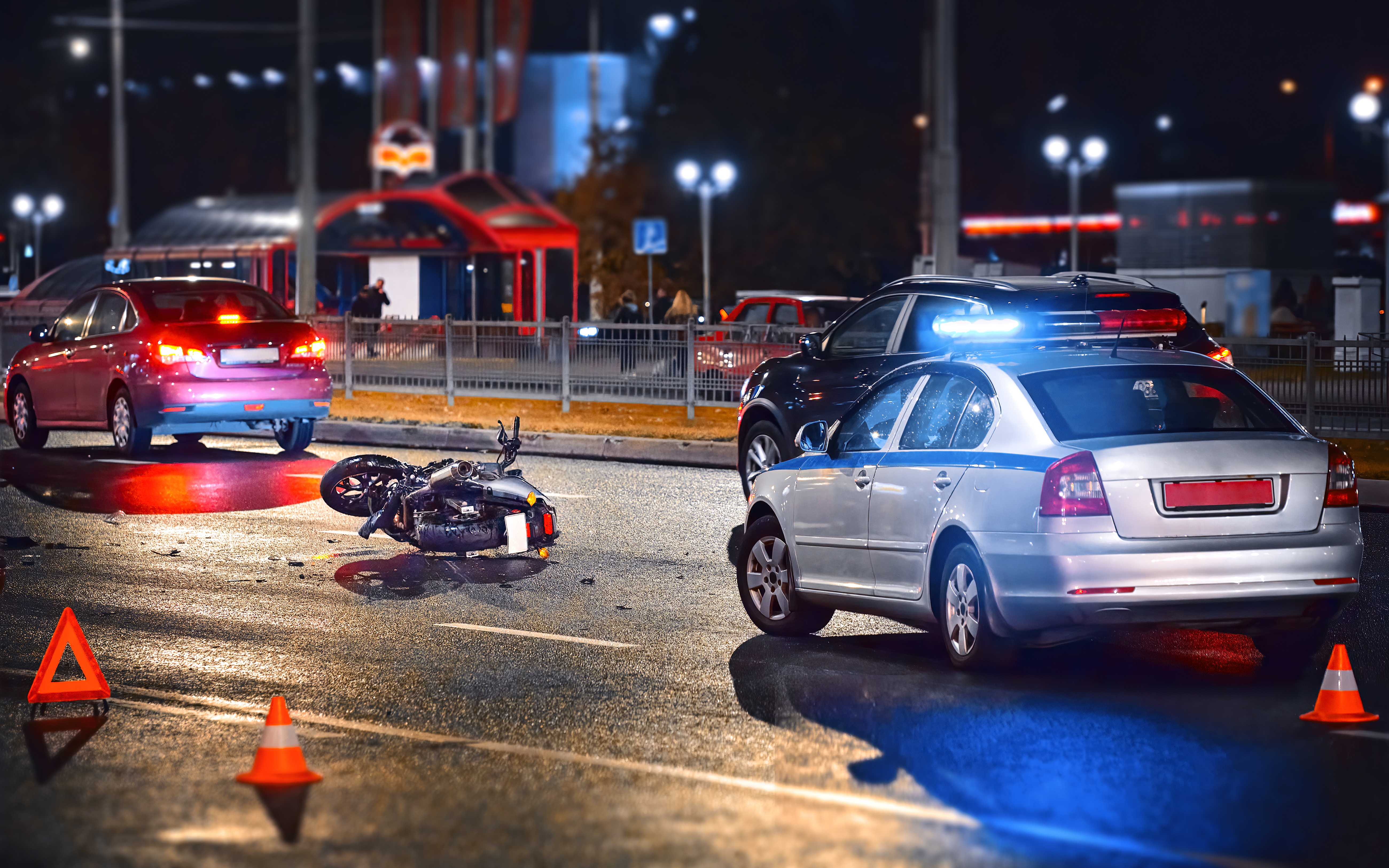motorcycle wreck