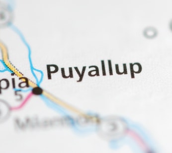 Puyallup Washington map