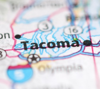 Tacoma Washington map