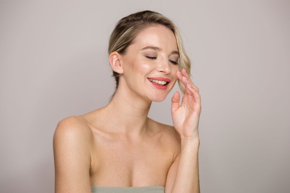 happy, confident woman