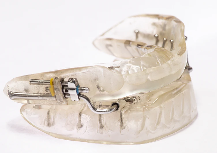 a mouthguard for sleeping