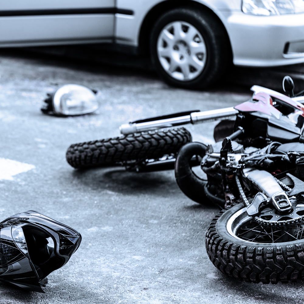 Motorcycle crash