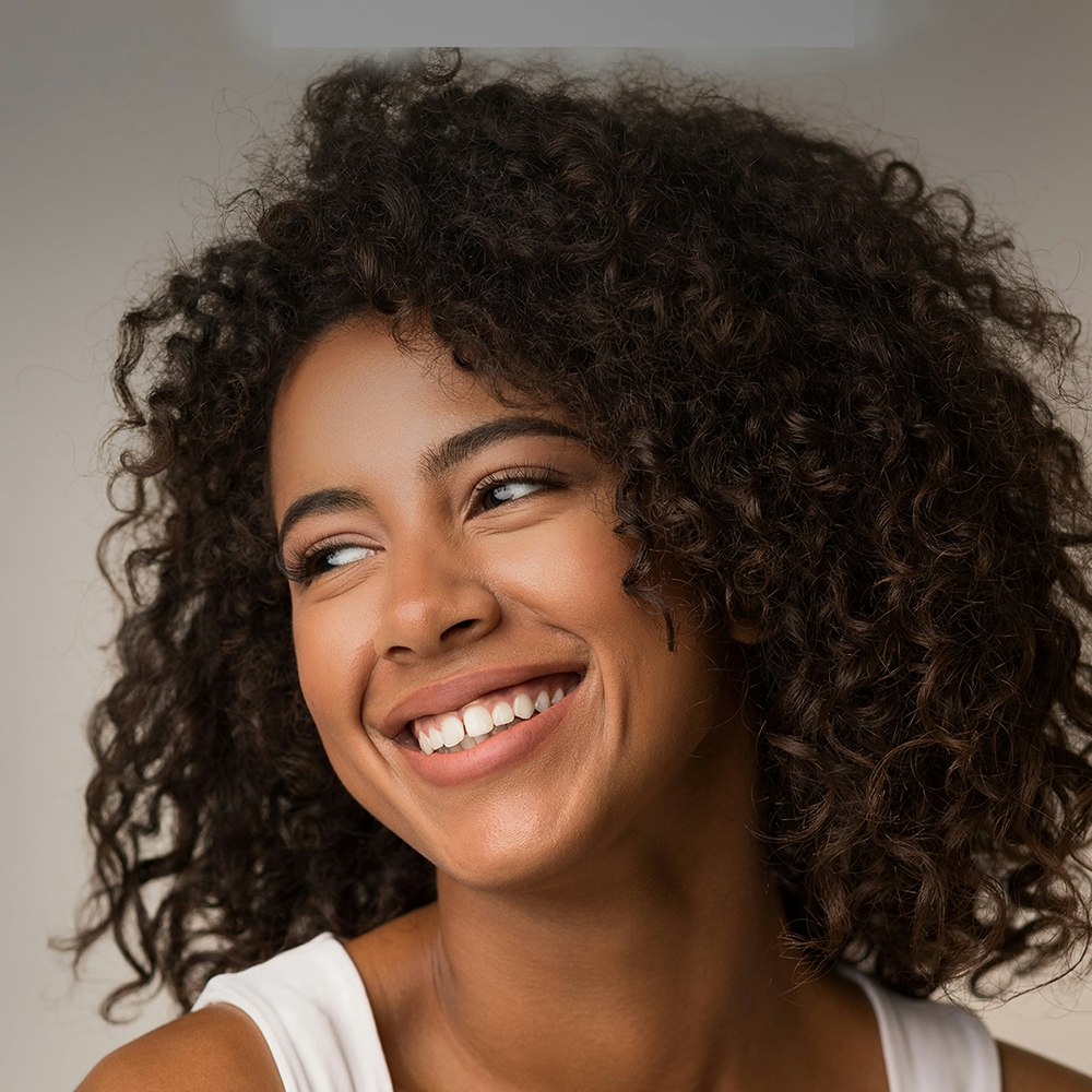 Smiling woman