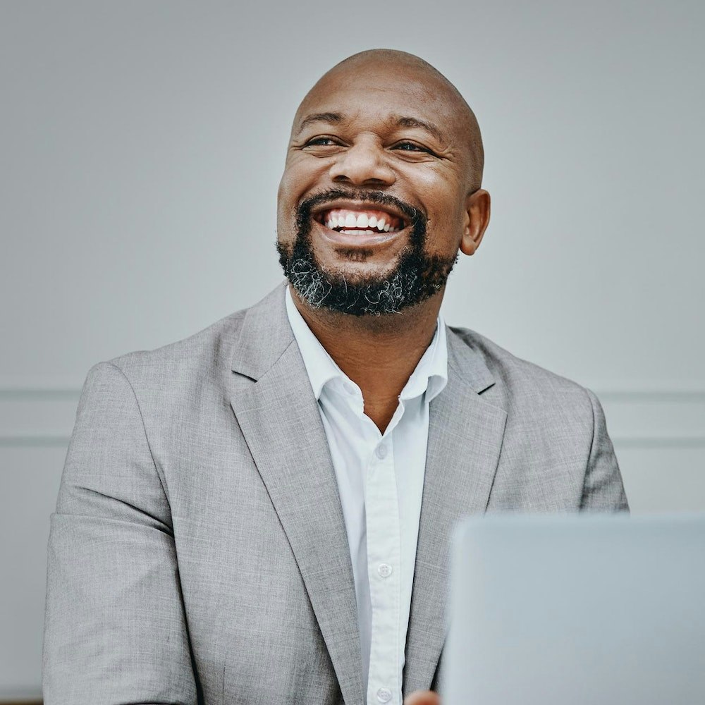 Smiling mature woman