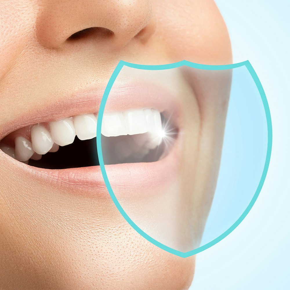 Woman with healthy teeth