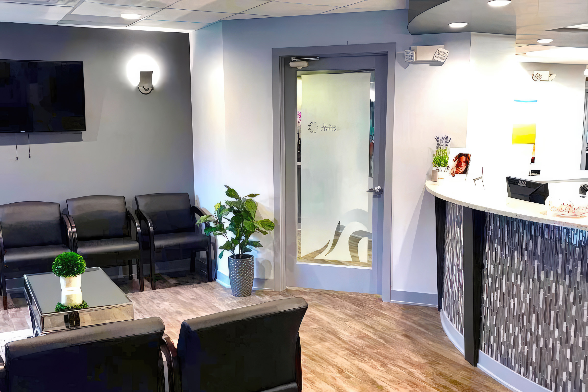 Premier Dental & Implant Center office entrance