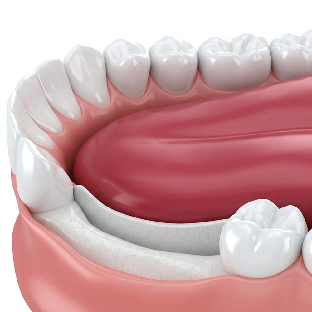 A render of Perio GTR treatment