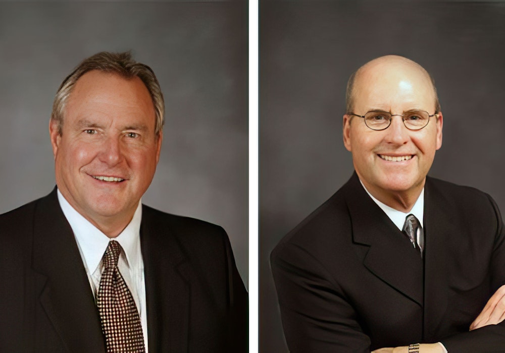 Lawyers Richard C. Bennett and William Johnson