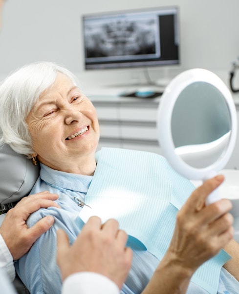 Mature dental patient