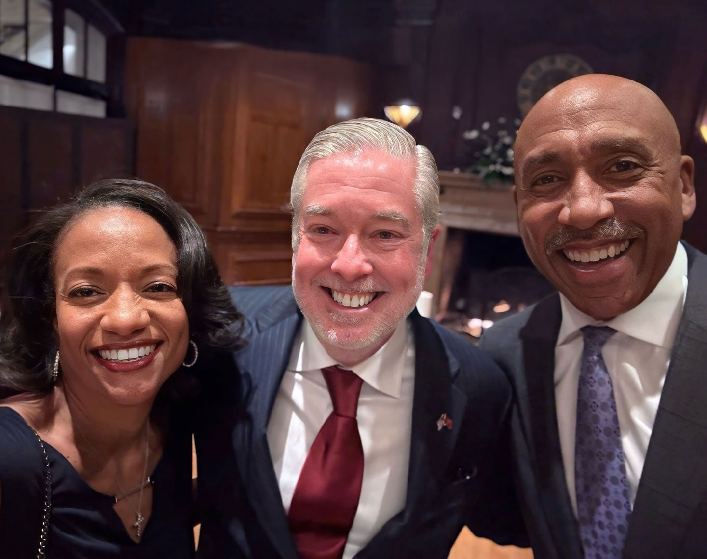 Dr. Kellyn Hodges with colleagues