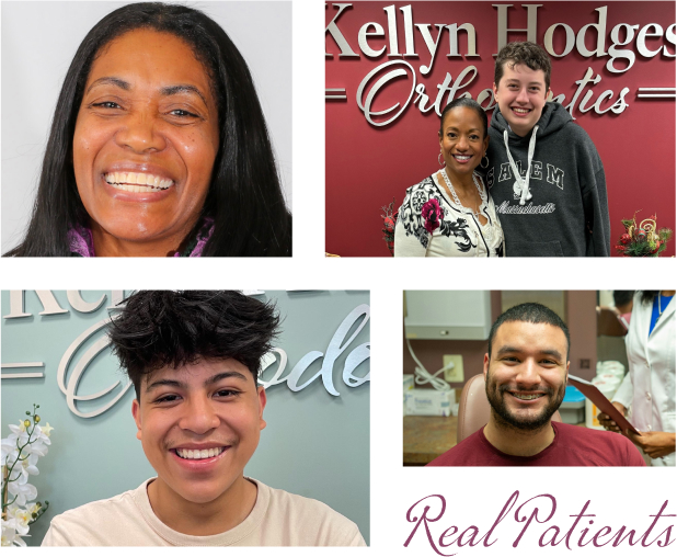 Dr. Hodges with smiling patients after treatment