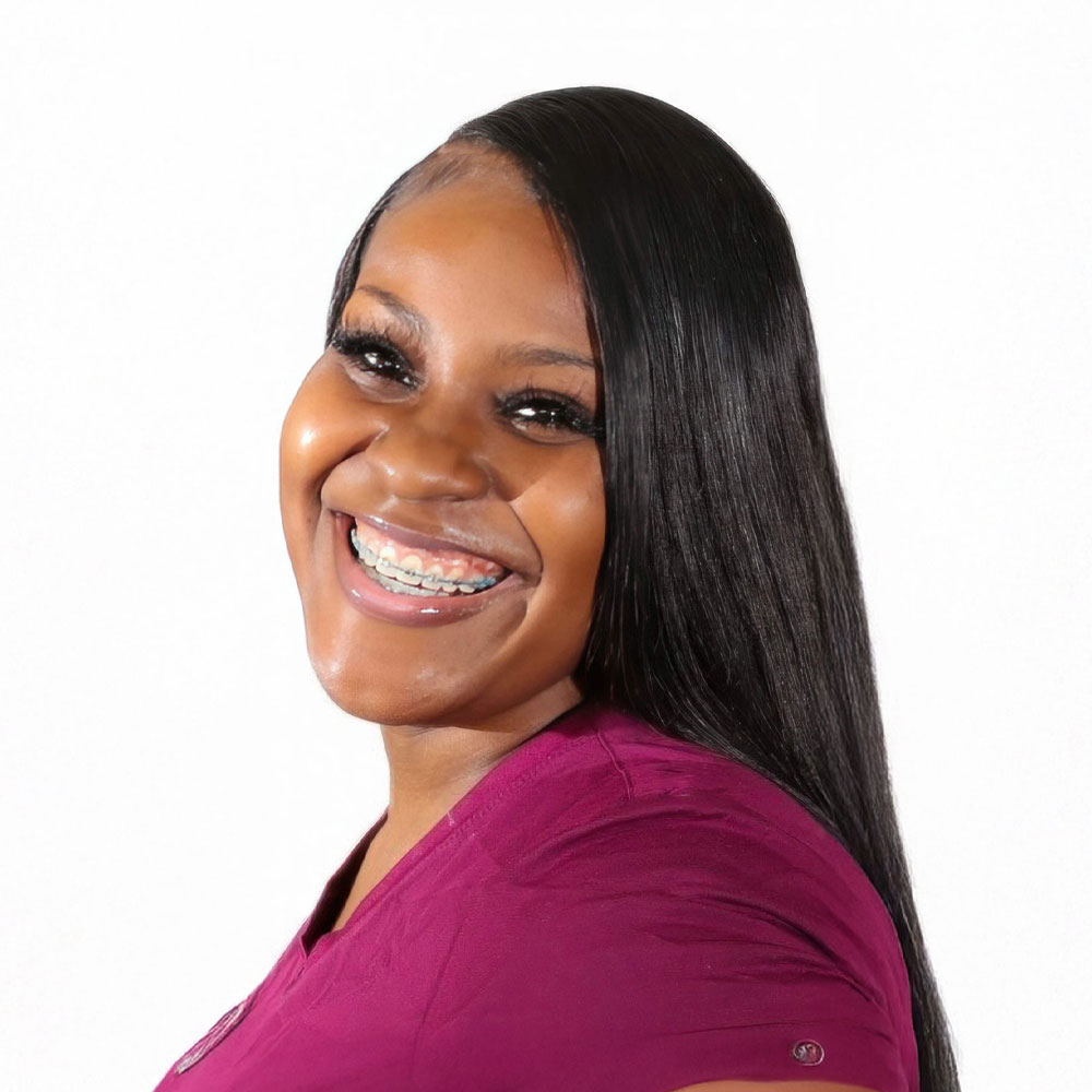 woman with adult braces