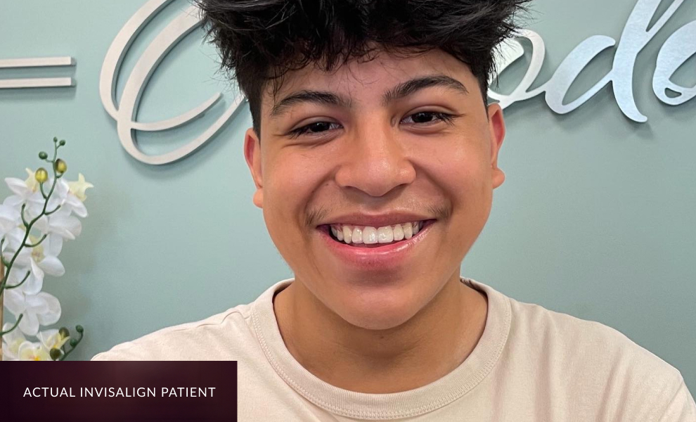 real patient smiling after treatment