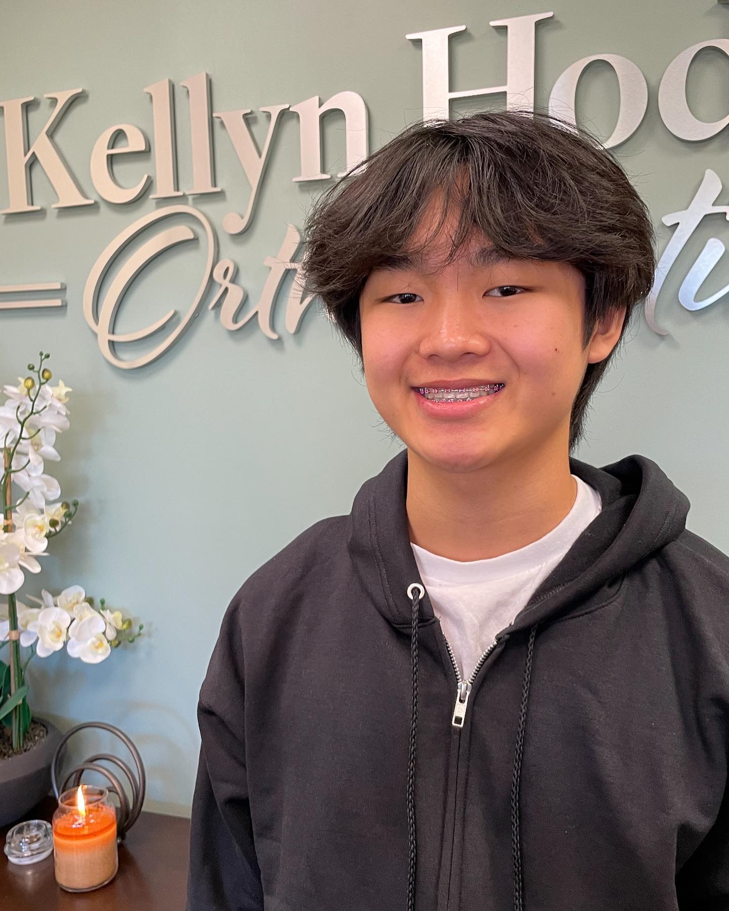 young orthodontics patient