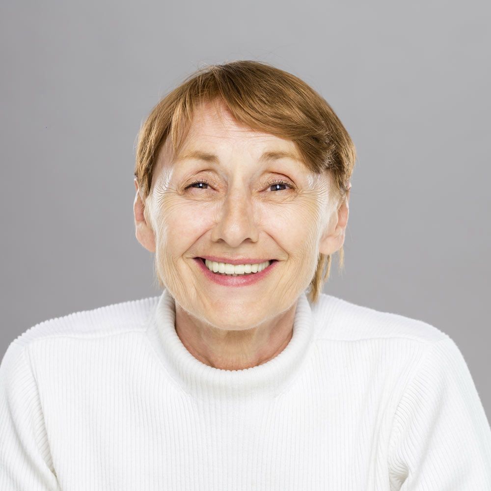 smiling woman